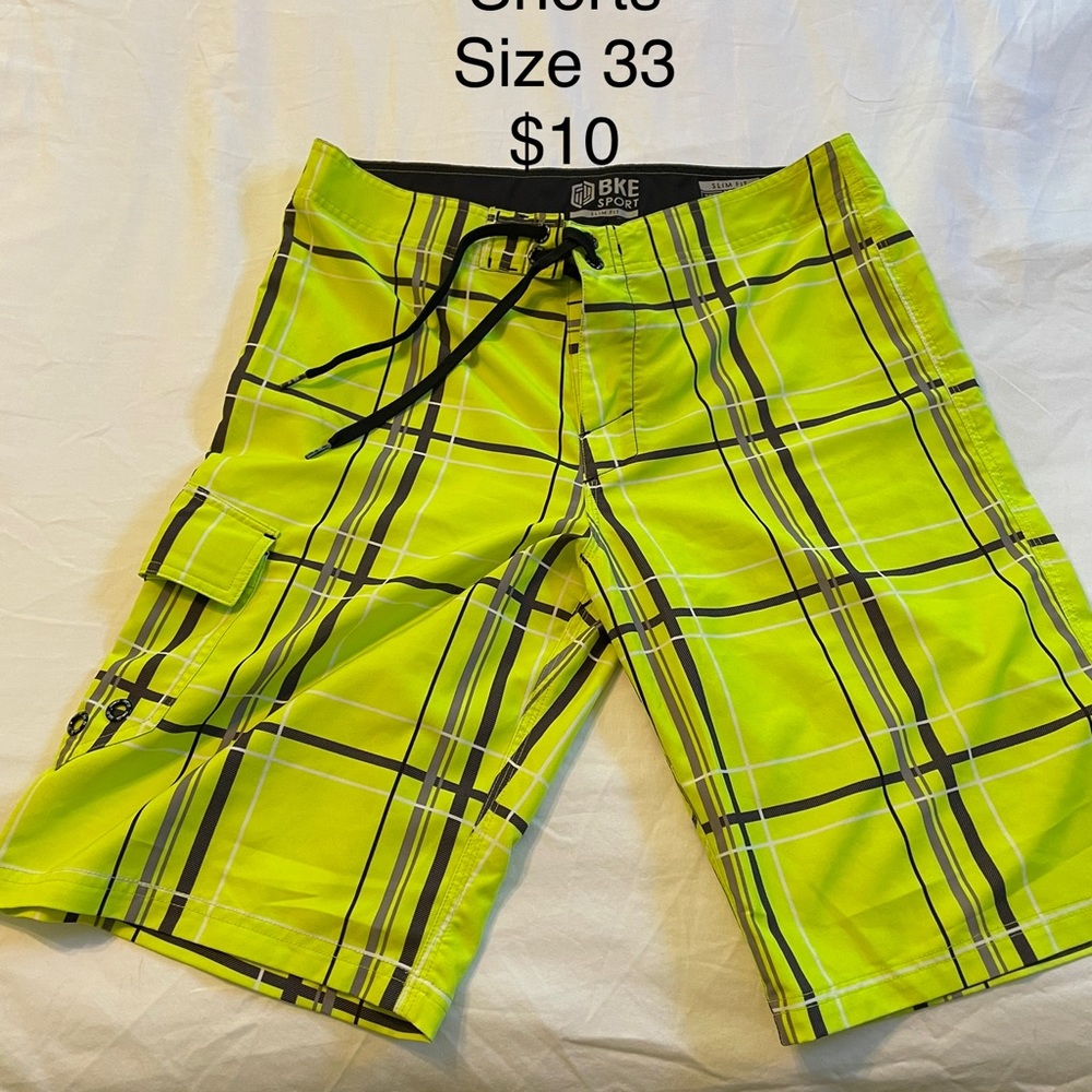 BKE Sport swim shorts. Size 33
